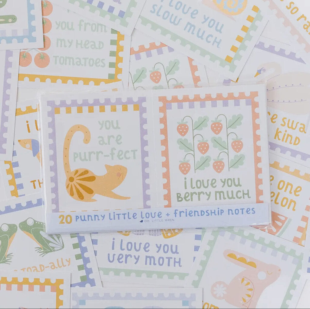 Punny note cards