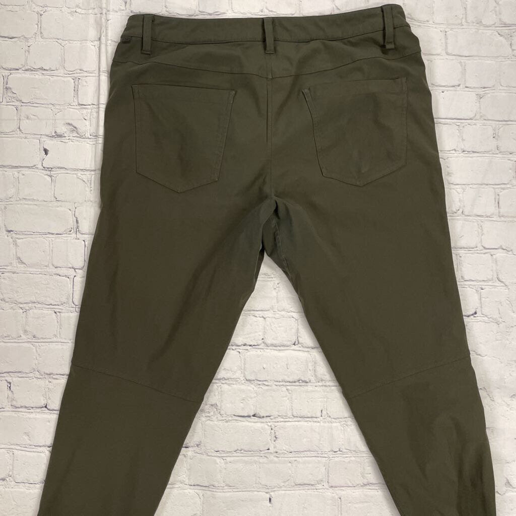 Dark Olive Green Slacks