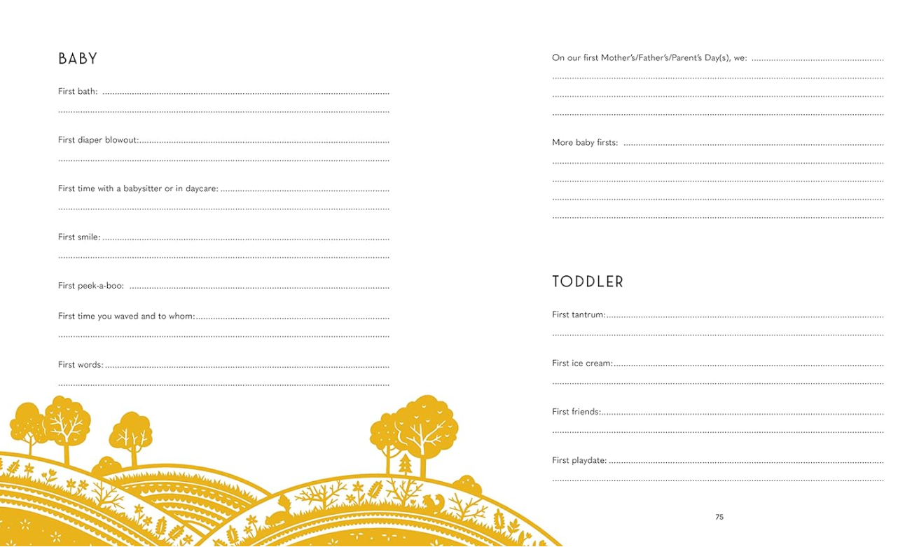 My Baby's Book: A premium keepsake baby book