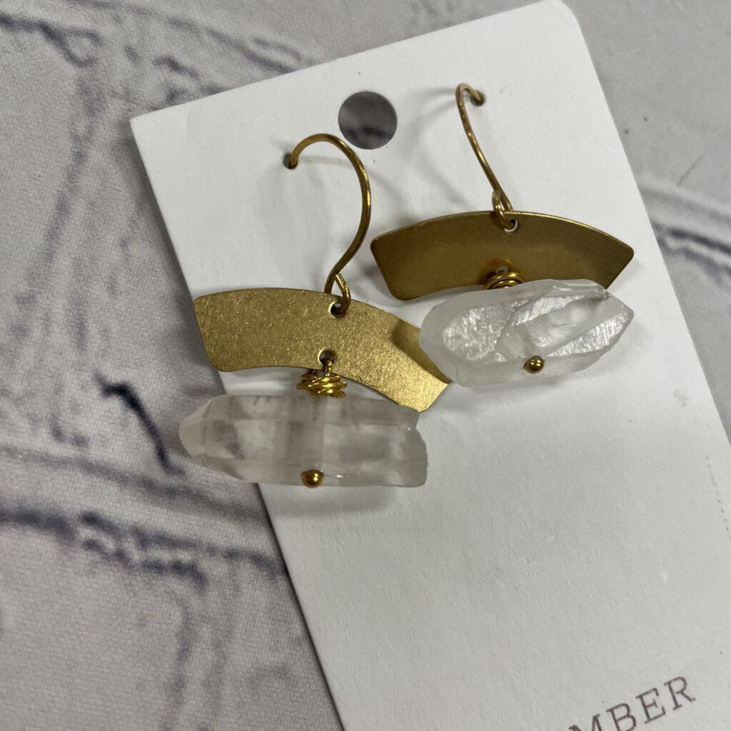 Crystal earrings